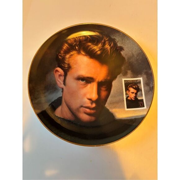 James Dean USPS Stamp Collection Commemorative Plate - Picture 5 of 5